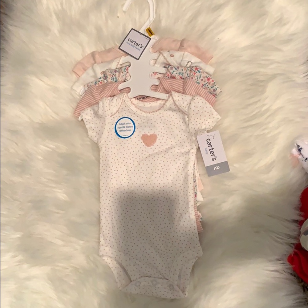 Baby Girl Carters Onsies